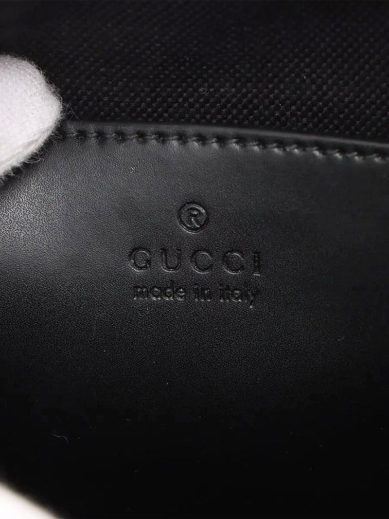 Black GG Supreme PVC Shoulder Bag Shoulder bags Gucci 