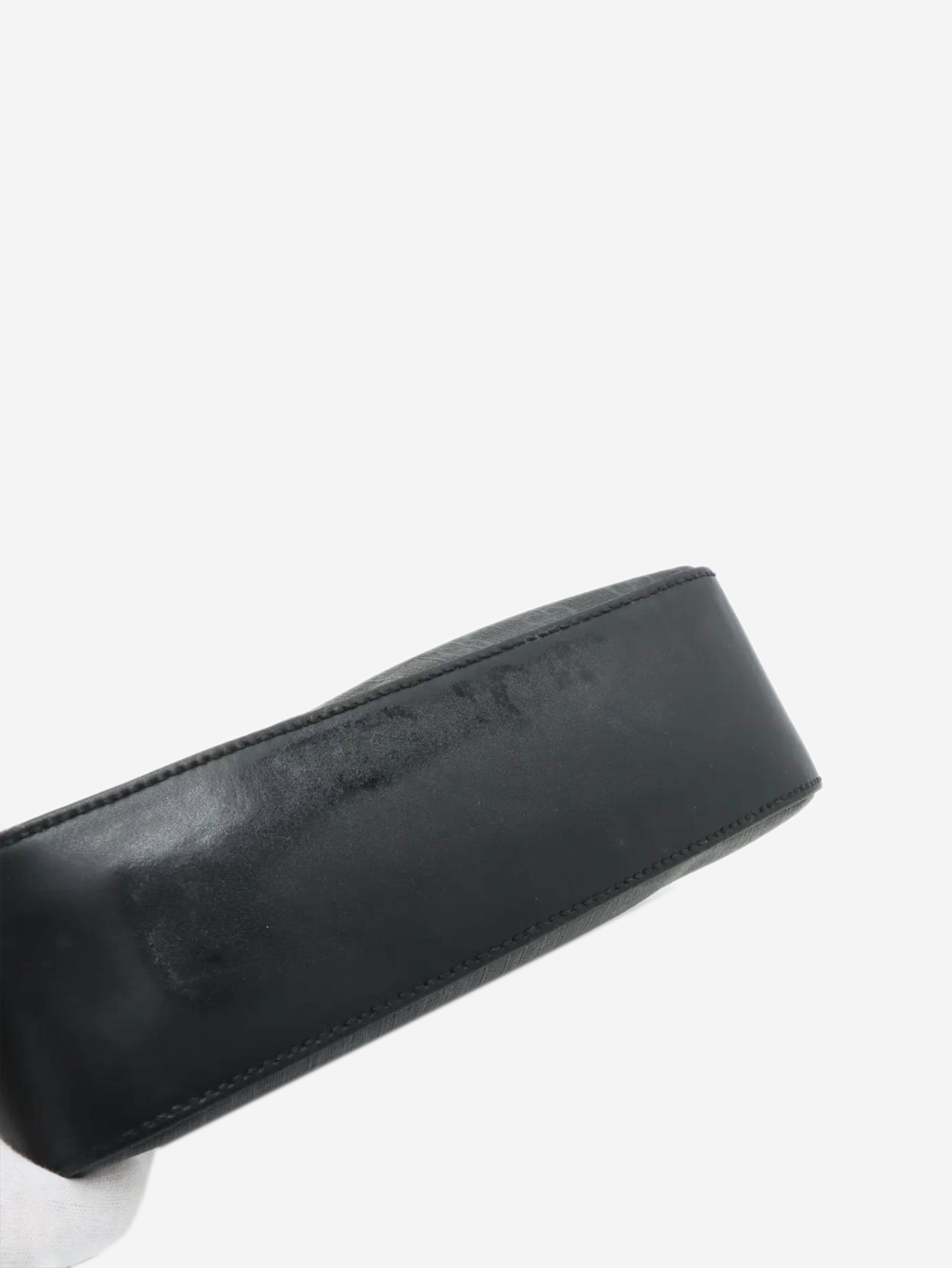 Black GG Supreme PVC Shoulder Bag Shoulder bags Gucci 
