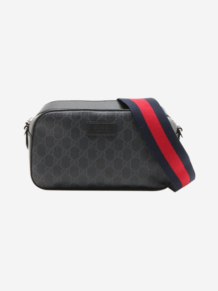 Black GG Supreme PVC Shoulder Bag product image