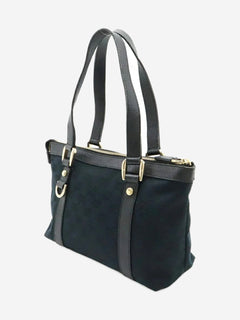 Black GG canvas mini tote bag Top Handle Bags Gucci 