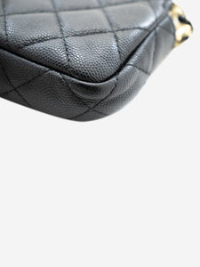 Chanel Black 2016 Caviar leather Wallet on Chain