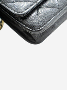 Chanel Black 2013 caviar Wallet on Chain