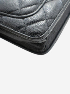 Chanel Black 2013 caviar Wallet on Chain