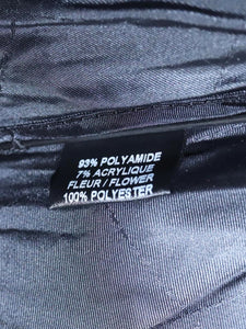 Chanel Black nylon folding umbrella