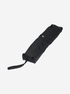 Chanel Black nylon folding umbrella