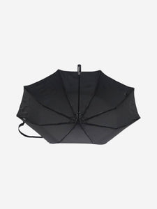 Chanel Black nylon folding umbrella