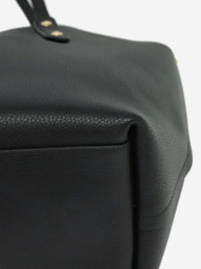 Coach Black leather tote bag