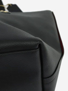 Coach Black leather tote bag
