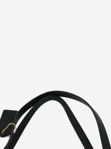 Coach Black leather tote bag