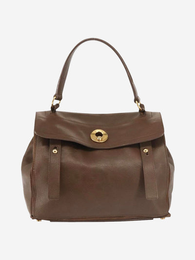 Brown Muse leather top handle bag Top Handle Bags Saint Laurent 