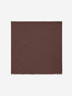 Dark brown monogram wool scarf Scarves Gucci 