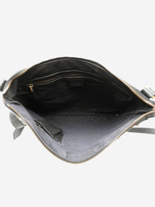 Gucci Black GG canvas studded shoulder bag