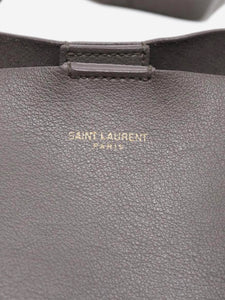 Saint Laurent Grey leather shoulder bag