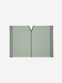 Green silk-blend shawl scarf Scarves Loro Piana 