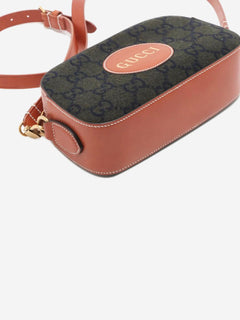 Khaki Guccissima wool and leather crossbody bag Cross-body Bags Gucci 