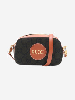 Khaki Guccissima wool and leather crossbody bag Cross-body Bags Gucci 