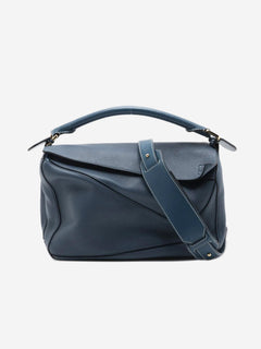 Blue medium Puzzle bag Shoulder bags Loewe 