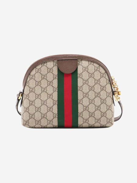 Brown GG Supreme Ophidia shoulder bag alternate image