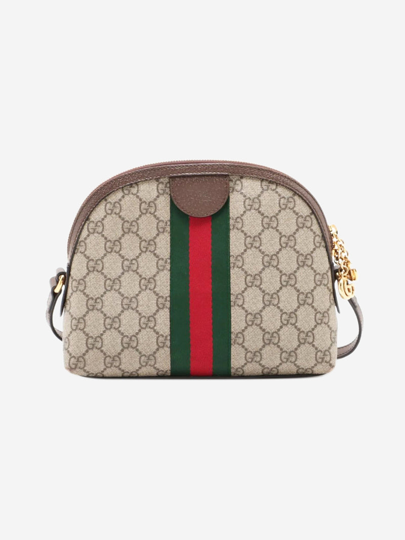 Brown GG Supreme Ophidia shoulder bag Shoulder bags Gucci 