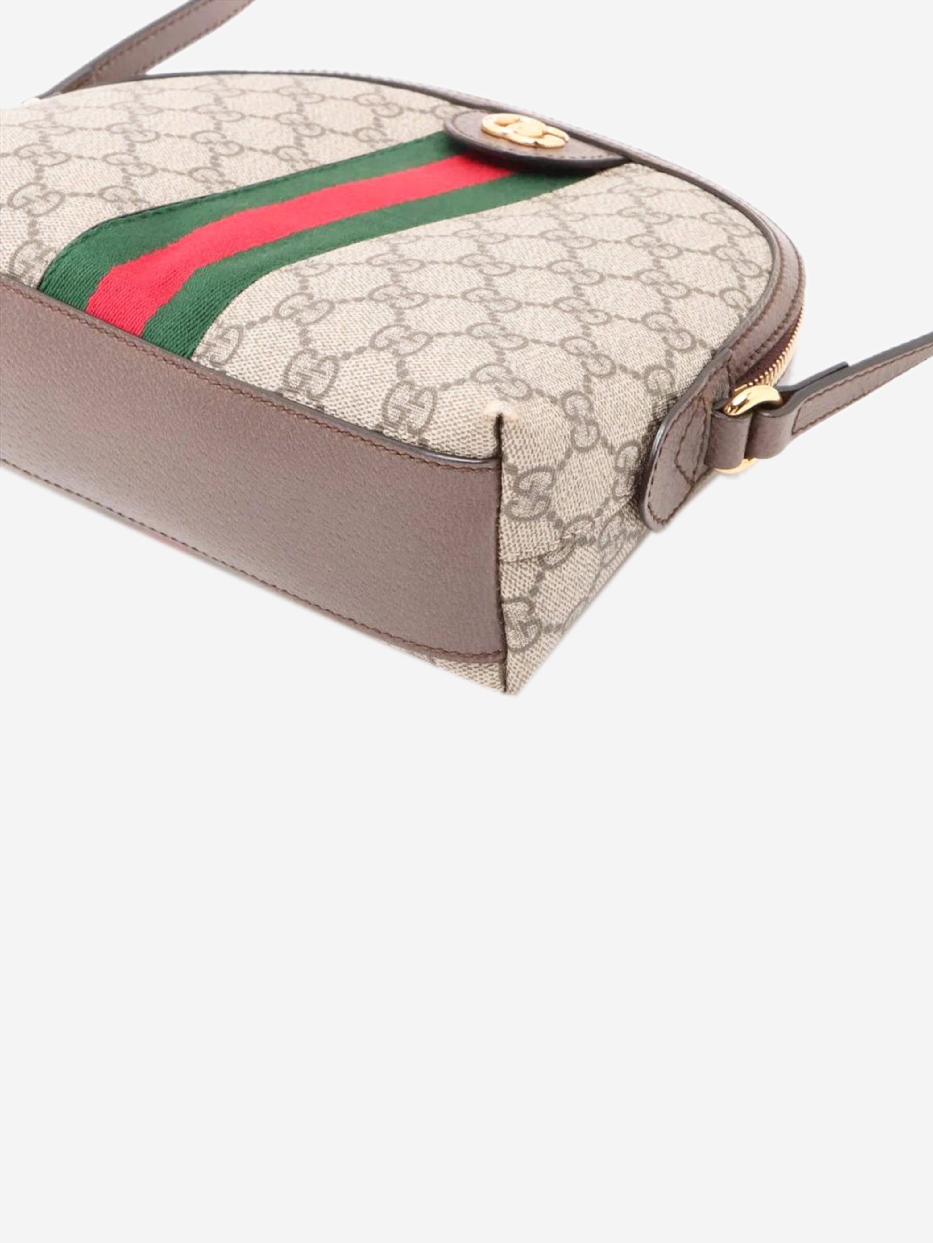 Brown GG Supreme Ophidia shoulder bag Shoulder bags Gucci 