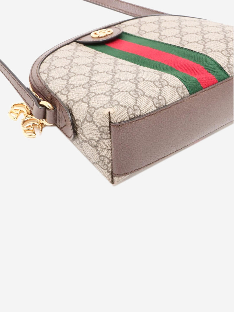 Brown GG Supreme Ophidia shoulder bag Shoulder bags Gucci 