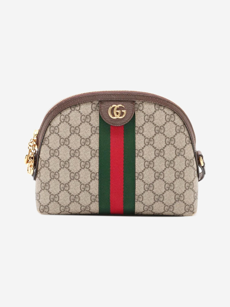 Brown GG Supreme Ophidia shoulder bag Shoulder bags Gucci 