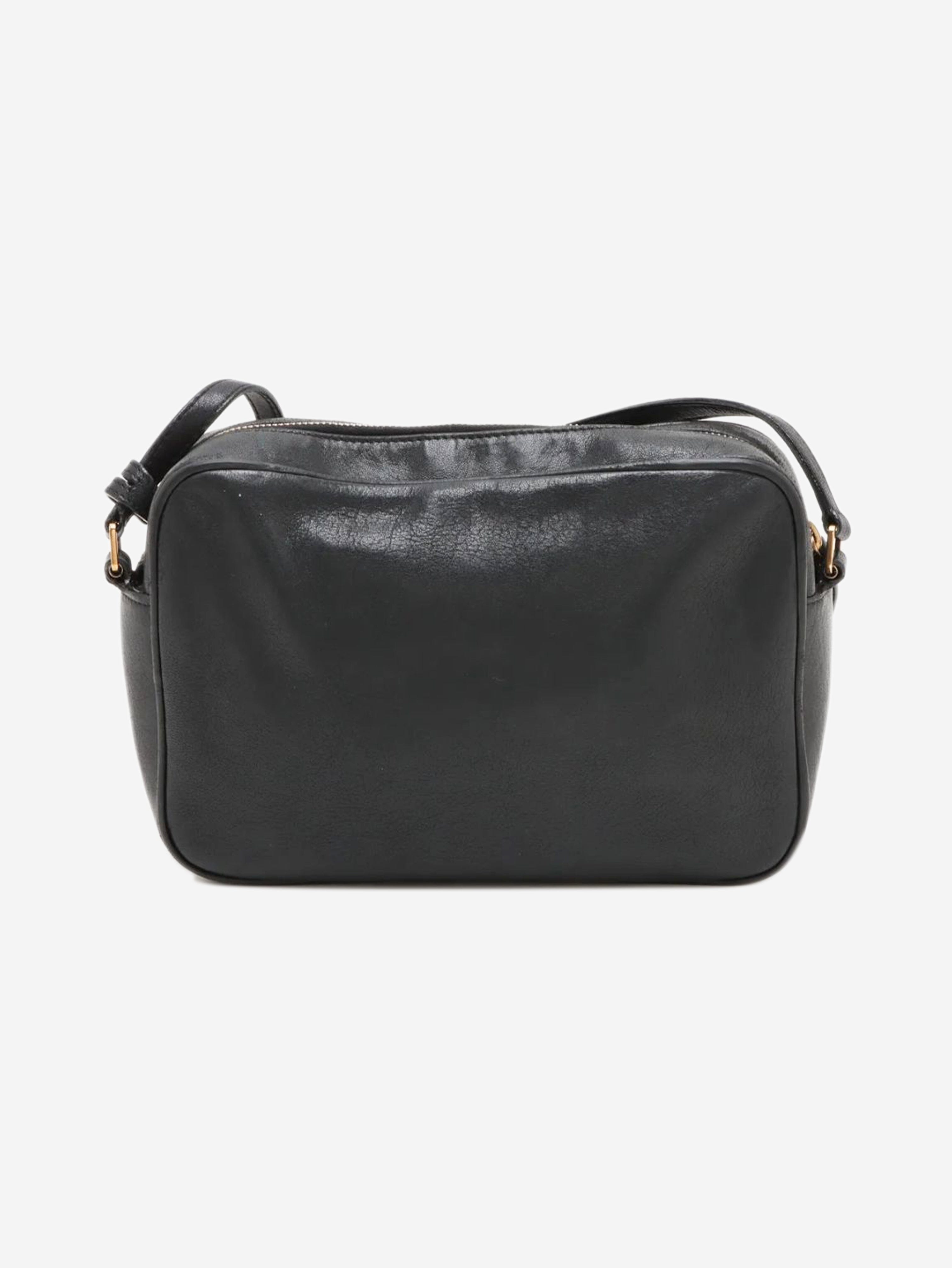 Black Paris Roux leather shoulder bag Shoulder bags Saint Laurent 