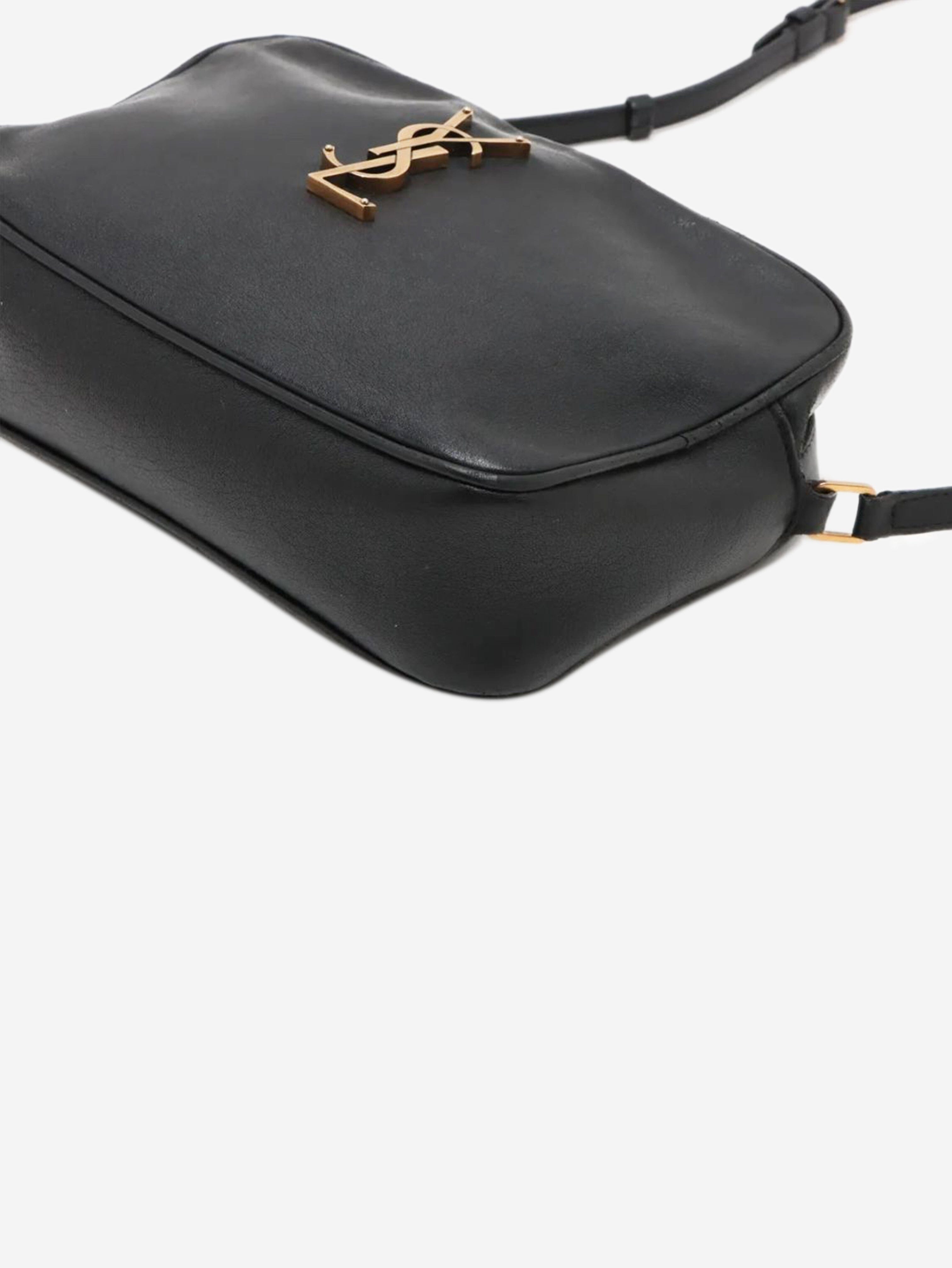 Black Paris Roux leather shoulder bag Shoulder bags Saint Laurent 