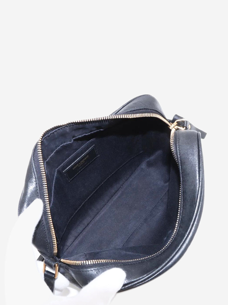 Black Paris Roux leather shoulder bag Shoulder bags Saint Laurent 