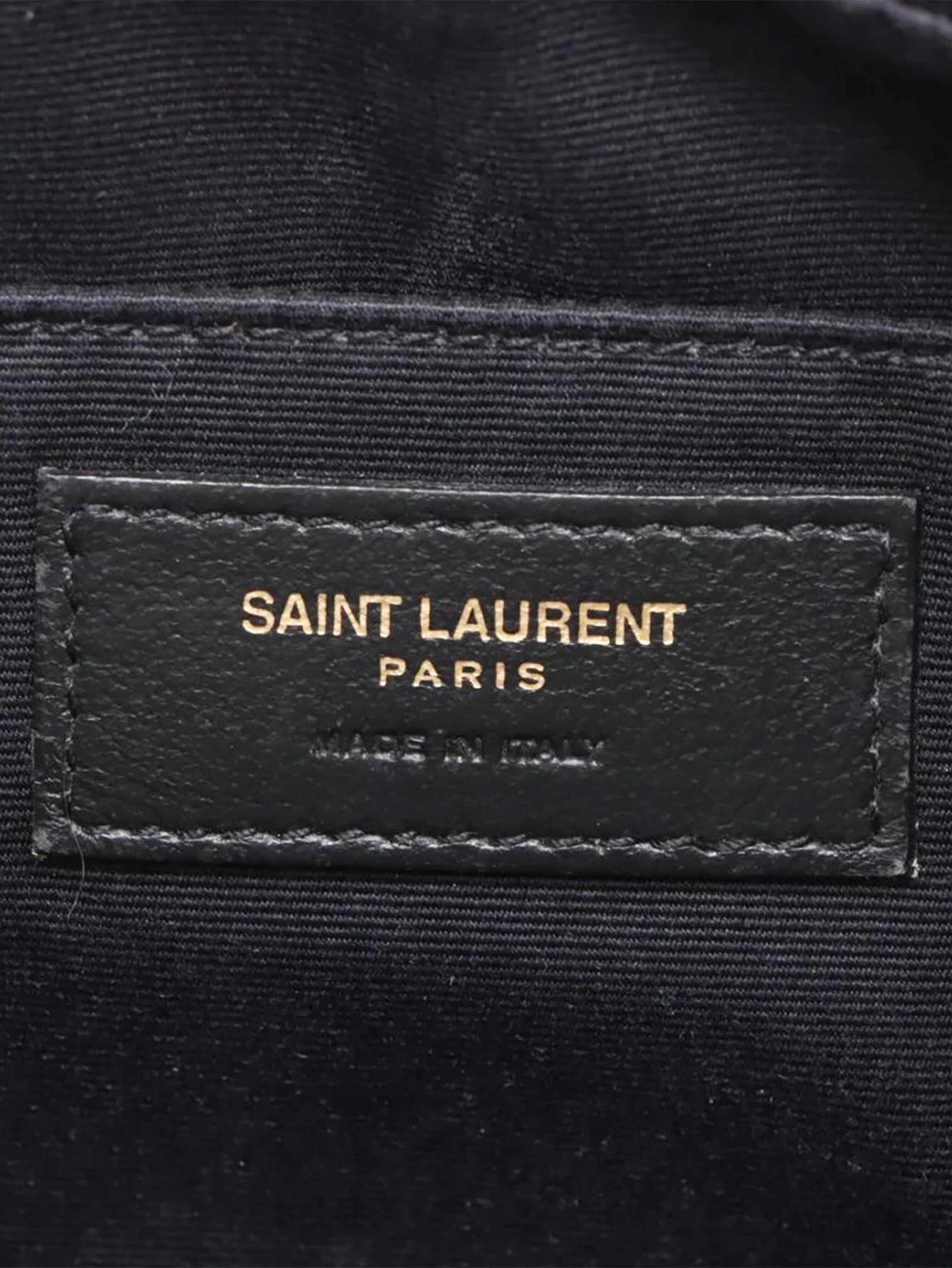 Black Paris Roux leather shoulder bag Shoulder bags Saint Laurent 