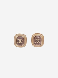 Brown Coco Mark A15C earrings