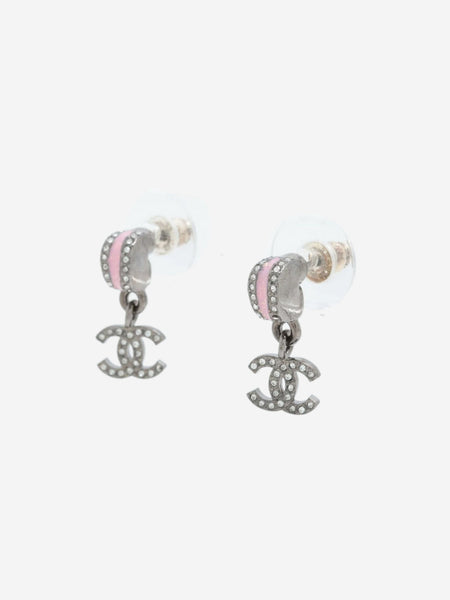Silver Coco Mark C25B drop earrings product image