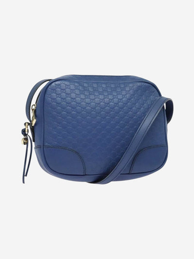 Blue micro GG Guccissima bag Cross-body bags Gucci 
