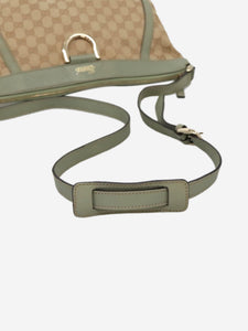 Gucci Neutral GG canvas Abbey shoulder bag
