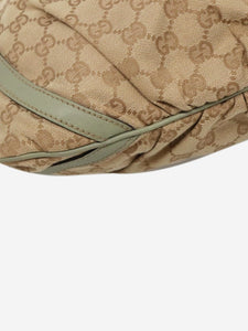 Gucci Neutral GG canvas Abbey shoulder bag