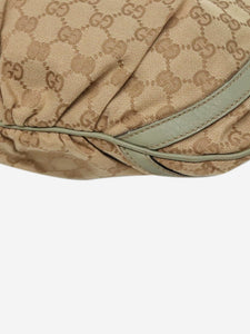 Gucci Neutral GG canvas Abbey shoulder bag