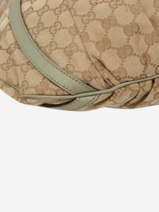 Gucci Neutral GG canvas Abbey shoulder bag