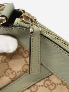 Gucci Neutral GG canvas Abbey shoulder bag