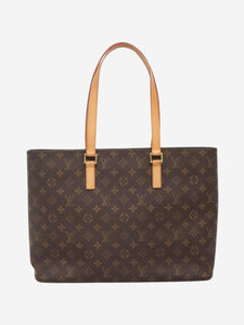 Louis Vuitton Brown vintage 2000 Monogram Luco tote bag