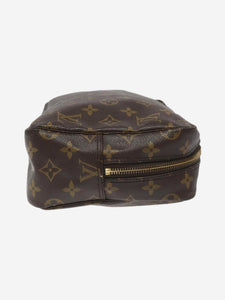 Louis Vuitton Brown Monogram Trousse Toilette pouch bag