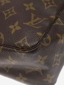 Louis Vuitton Brown Monogram Trousse Toilette pouch bag