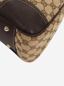 Gucci Brown GG Canvas Web Sherry Line tote bag