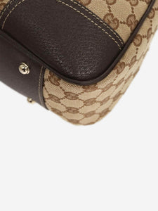 Gucci Brown GG Canvas Web Sherry Line tote bag