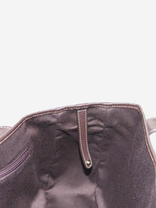 Gucci Brown GG Canvas Web Sherry Line tote bag