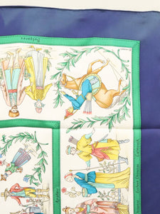 Hermes Multicolour Costumes Civils Actuels silk scarf