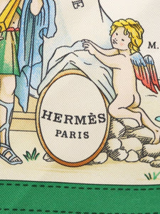 Hermes Multicolour Costumes Civils Actuels silk scarf