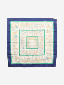 Hermes Multicolour Costumes Civils Actuels silk scarf
