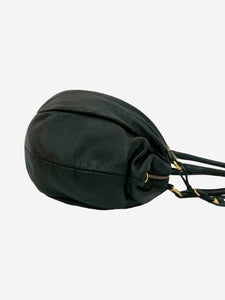 Prada Black leather top handle bag