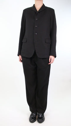 Black Suit Trousers - size UK 10