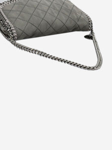 Stella McCartney Grey Falabella quilted chain shoulder bag